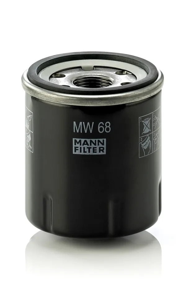 Filtro de óleo MW68 Mann-Filter