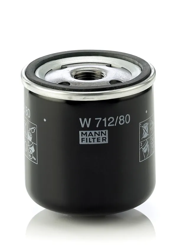 Filtro de óleo W71280 Mann-Filter