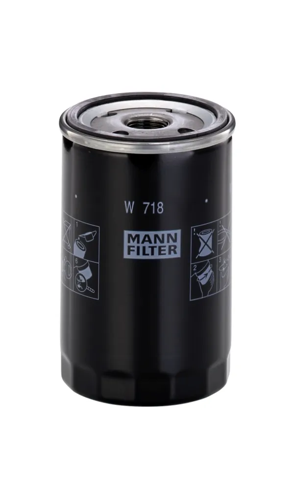 Filtro de óleo W718 Mann-Filter