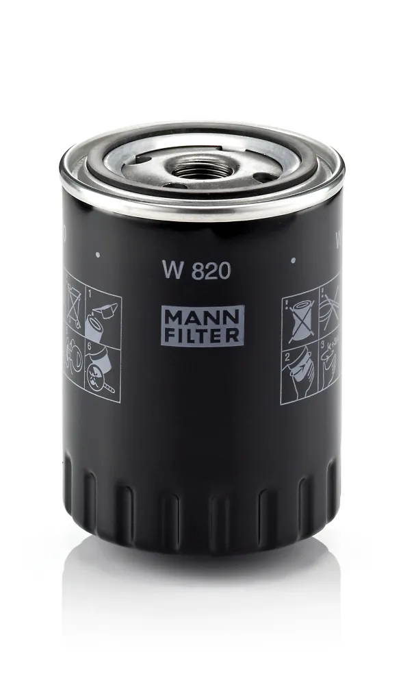 Filtro de óleo W820 Mann-Filter
