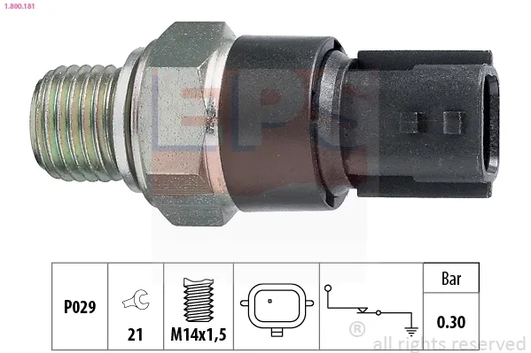 Sensor de pressão de óleo 1800181 EPS