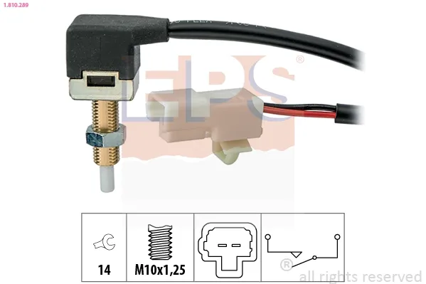 Sensor de ativação de embraiagem 1810289 EPS