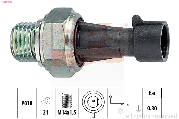 Compre Sensor de pressão de óleo Citroen Nemo  