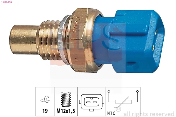 Compre Sensor de temperatura do fluido de esfriamento Fiat Ducato II 230L