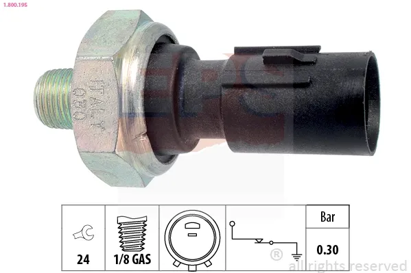 Sensor de pressão de óleo 1800195 EPS