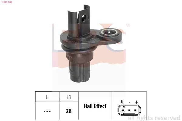 Sensor de posição (de revoluções) de cambota para BMW 5  E61