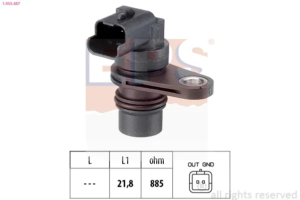 Sensor de velocidade 1953487 EPS