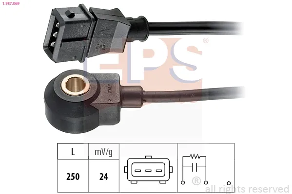 Sensor de detonação Hyundai Coupe I