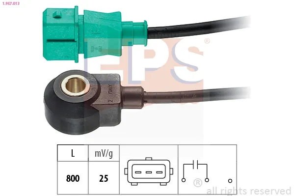 Sensor de detonação 1957013 EPS