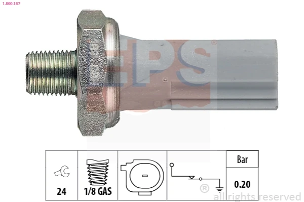 1800187 EPS sensor de pressão de óleo