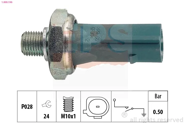 Sensor de pressão de óleo 1800196 EPS