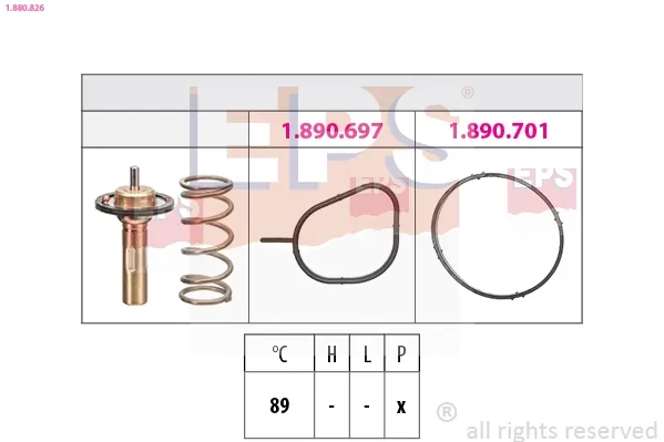 Caixa do termostato Volvo V40 hatchback (525, 526) (2012 - 2025) preço, a partir de