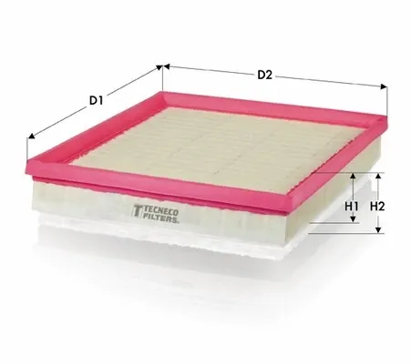 Filtro de ar AR683PMS Tecneco