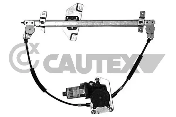 Mecanismo de acionamento de vidro da porta dianteira esquerda MB819535 Mitsubishi