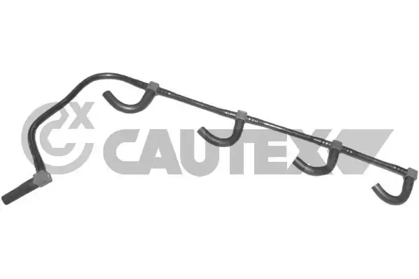 Tubo de combustível, inverso desde os injetores 757115 Cautex