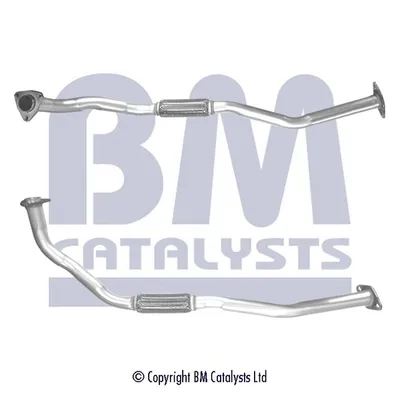 Tubo de admissão dianteiro (calças) do silenciador BM70644 BM Catalysts