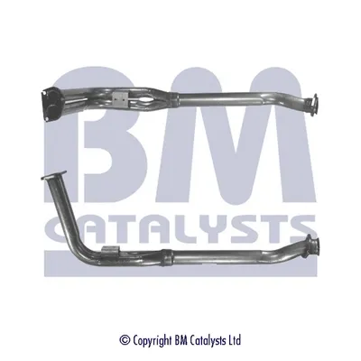 Tubo de admissão dianteiro (calças) do silenciador BM70126 BM Catalysts