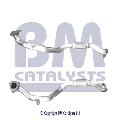 Tubo de admissão dianteiro (calças) do silenciador BM50625 BM Catalysts