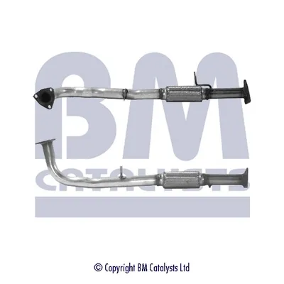 Tubo de admissão dianteiro (calças) do silenciador BM70070 BM Catalysts