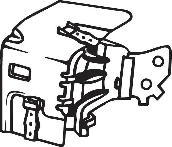 Coxim de fixação do silenciador Renault Scenic GRAND IV