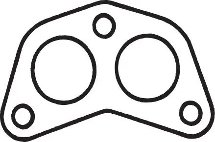 Vedante de tubo de admissão do silenciador Peugeot 505 551A