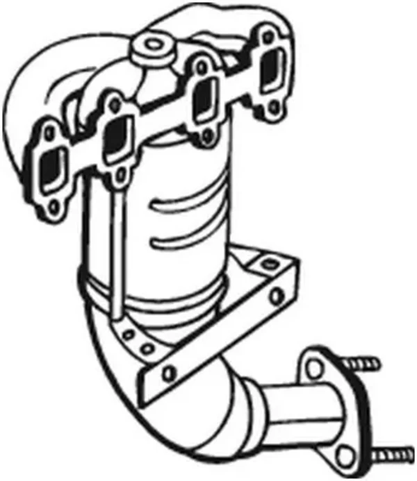 Convertidor - catalisador para Opel Astra (F69)