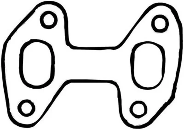 Vedante de tubo coletor de escape para Fiat Punto (176)