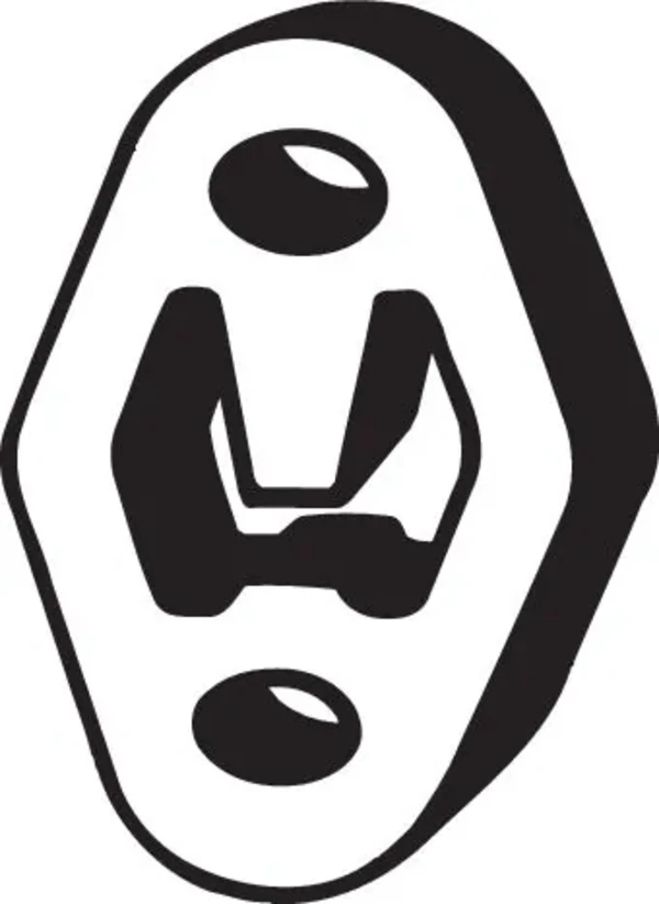 Coxim de fixação do silenciador para Land Rover Freelander (L359)