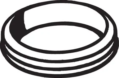 Vedante de tubo de admissão do silenciador Renault Trafic 1 T1, T3, T4