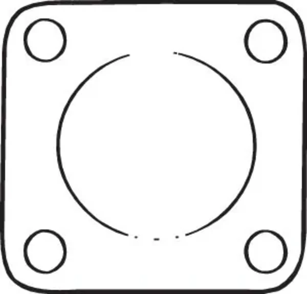 KE0031519 Fiat/Alfa/Lancia vedante de tubo de admissão do silenciador