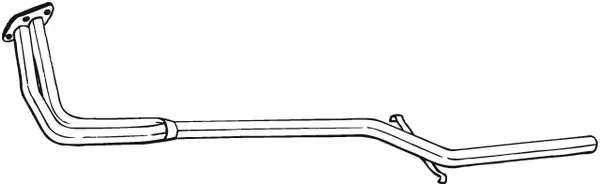 883931 Bosal tubo de admissão dianteiro (calças do silenciador)
