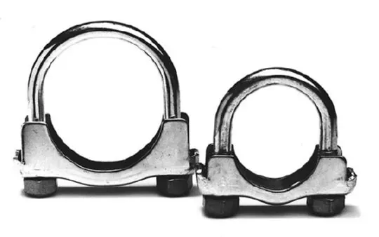 Braçadeira de silenciador dianteira 7629686 Fiat/Alfa/Lancia