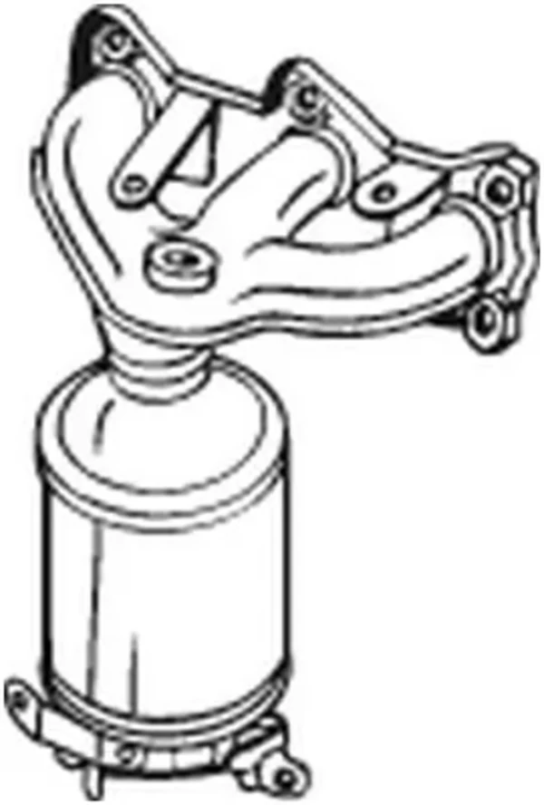 Tubo coletor de escape para Seat Ibiza (6L1)