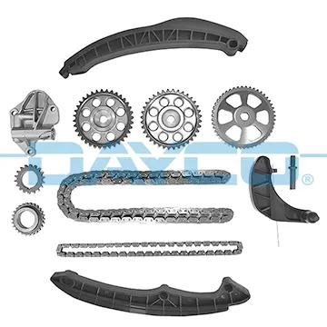 Cadeia do mecanismo de distribuição de gás, kit KTC1063 Dayco