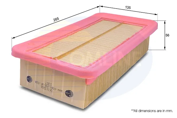 Filtro de ar CKI12261 Comline