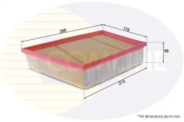 Filtro de ar EAF837 Comline