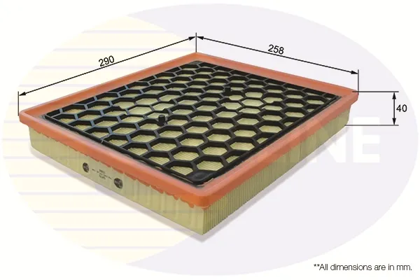Filtro de ar EAF766 Comline