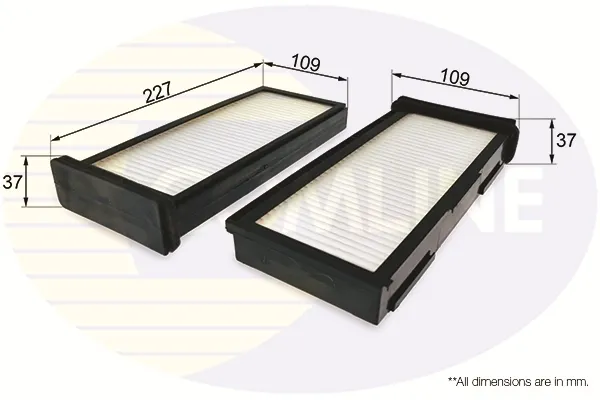 Filtro de salão EKF195 Comline
