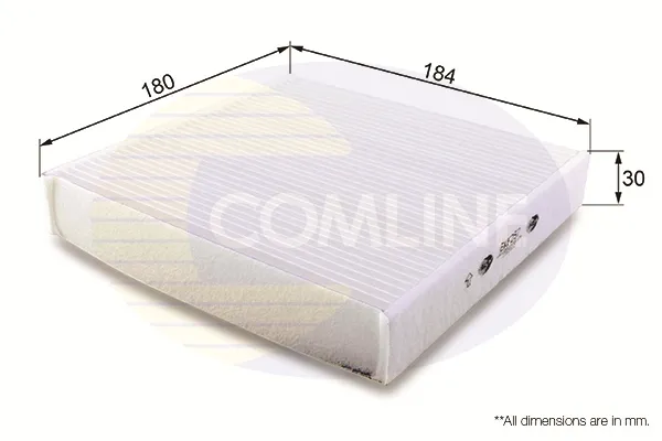 Filtro de salão EKF257 Comline