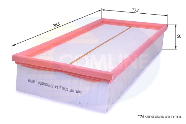 Filtro de salão CDW12114 Comline