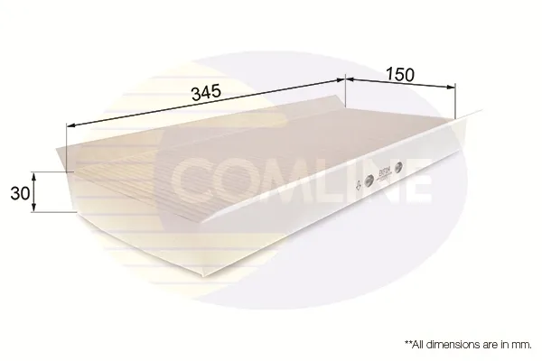 Filtro de salão EKF114 Comline