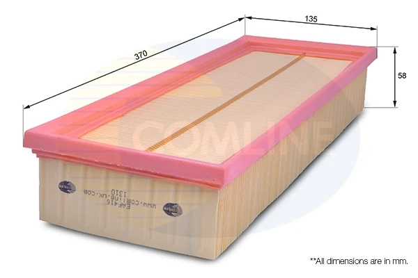 EAF416 Comline filtro de ar
