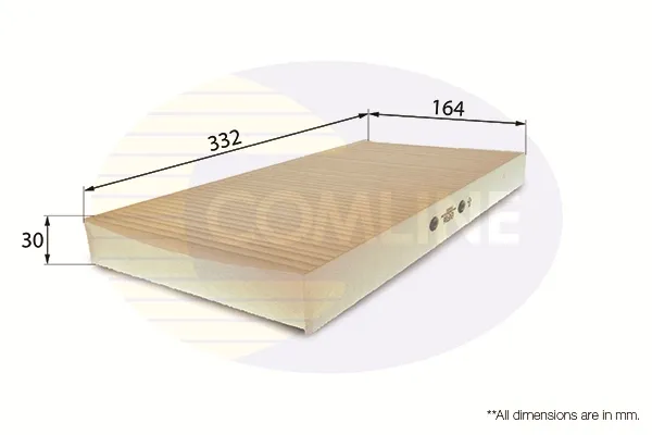 Filtro de salão EKF116 Comline