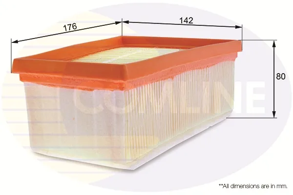 Filtro de ar Renault Megane 1 LA0, LA1