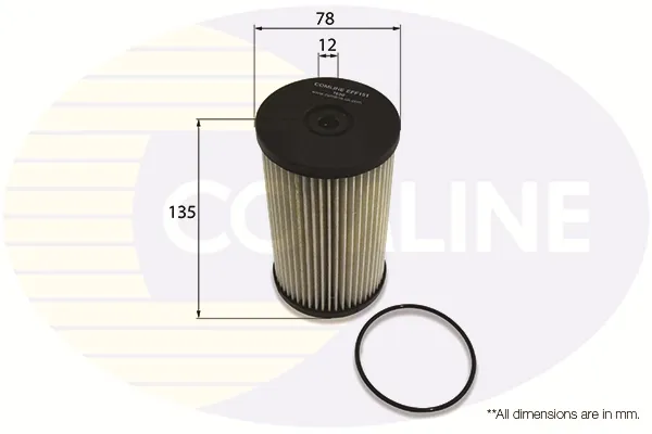 Filtro de combustível EFF151 Comline