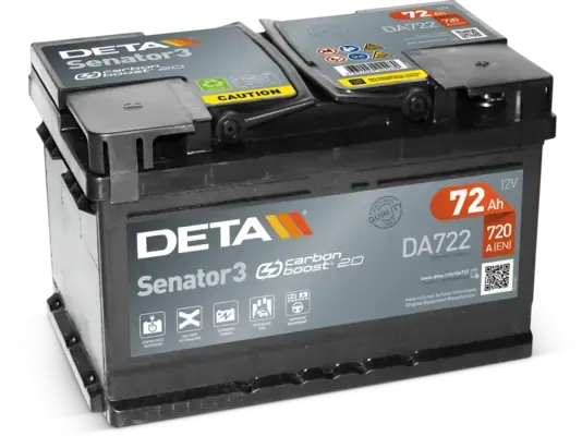 Bateria recarregável (PILHA) DA722 Deta