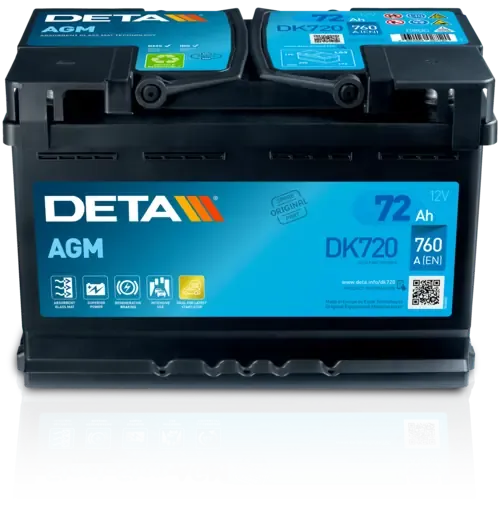 Bateria recarregável (PILHA) DK720 Deta