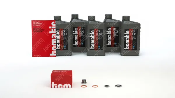 Kit de serviço para a substituição de óleo na Caixa Automática de Mudança 1051180001 Tcmatic