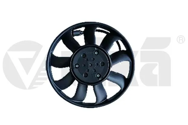 Ventilador elétrico de esfriamento montado (motor + roda de aletas) direito 99591828401 Vika