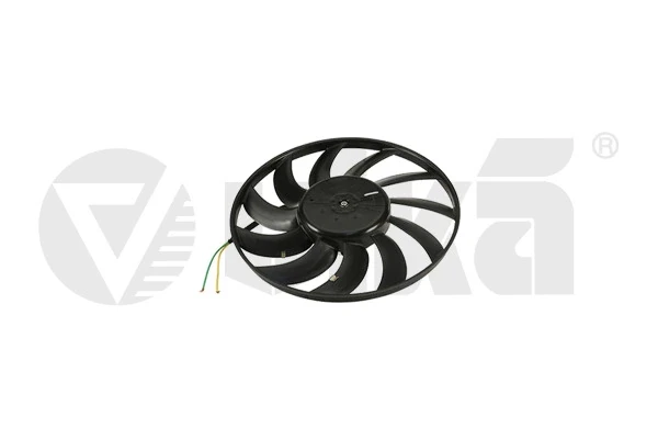 Ventilador elétrico de esfriamento montado (motor + roda de aletas) para Audi A4 (8K2)